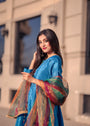 Royal blue Pishwas for Women