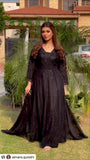 Jet black Maxi for Women