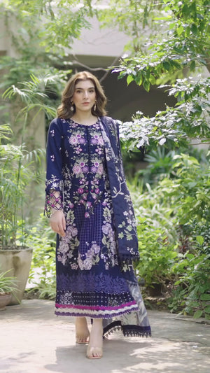Royal blue Unstitched for Women