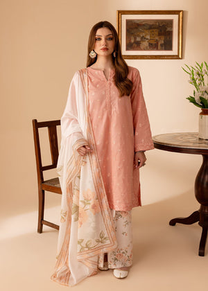 Peach pink Kurta Set for Women