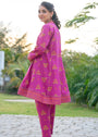 Purple Short Frock for Girl