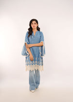 Light blue Kurti for Women