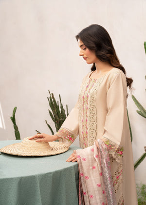 Beige Kurta Set for Women