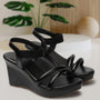 Black Wedges for Women