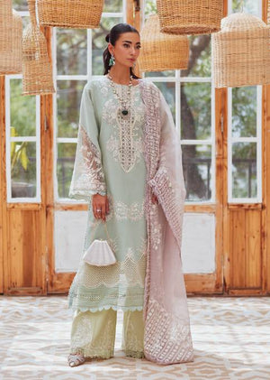 Aqua Kurta Set for Women