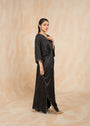 Jet black Kaftan for Women