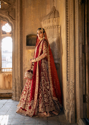 Red Kurta Set for Women