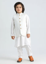 Off-white Waistcoat for Boy