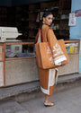 Camel brown Kurta Set for Women