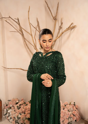 Green Kurta Set for Women