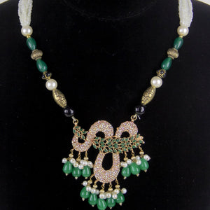 Emerald green Necklace for Women