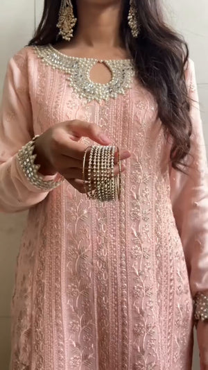 Pink Sharara for Women