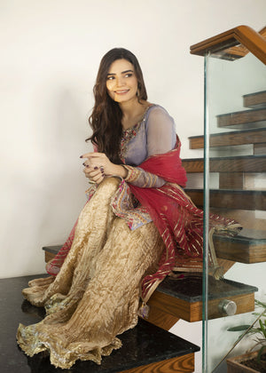 Lavender Sharara for Women