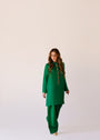 Green Kurta Set for Women