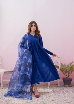 Royal blue Pishwas for Women