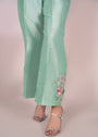 Mint green Trousers for Women