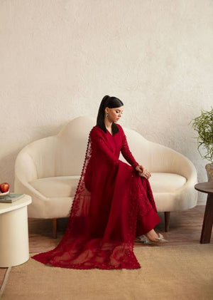 Red Kurta Set for Women