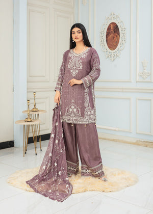 Mauve Kurta Set for Women