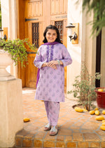 Lilac Kurta Set for Girl