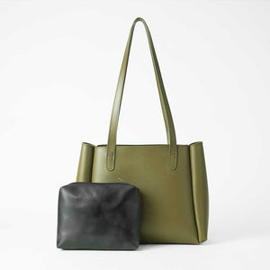 Green Shoulder Bag for Women