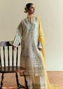 White smoke Unstitched for Women