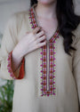 Beige Kurta Set for Women