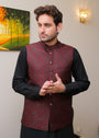 Maroon Waistcoat for Men