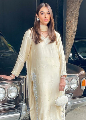 Ivory Kurta Set for Women