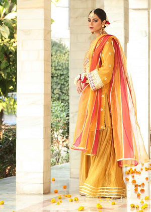Gold Gharara for Women
