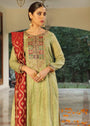 Green Kurta Set for Women