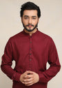 Maroon Kurta Set for Men