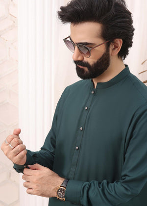 Green Waistcoat for Men