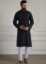 Black Kurta for Men