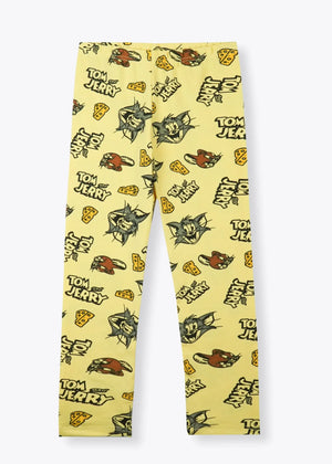 Mustard Tights for Girl