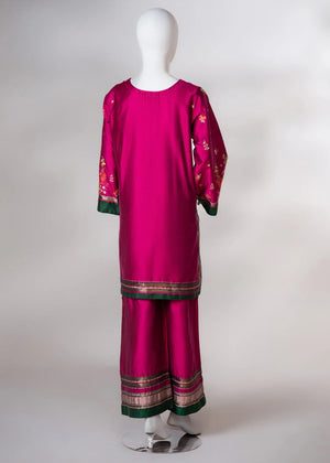 Magenta Kurta Set for Women