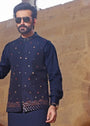 Blue Waistcoat for Men
