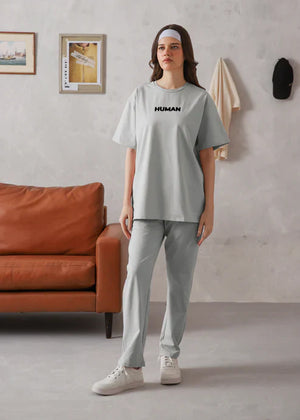 Pastel grey Tracksuit for Women