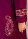 Red violet Kurta Set for Women