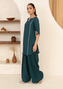 Teal Kurta Set for Women