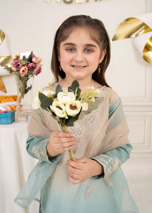 Aquamarine Kurta Set for Girl