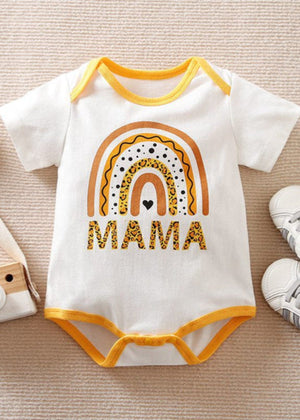 White Onesie for Girl Newborn