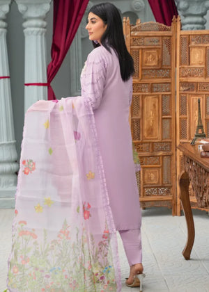 Lilac Kurta Set for Women