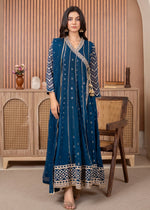Blue Angrakha for Women
