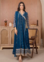 Blue Angrakha for Women