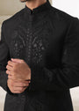 Black Sherwani for Men
