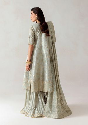 Tea green Unstitched for Women