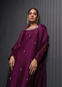 Purple Kurta Set for Women