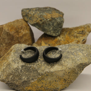 Jet black Earrings for Women