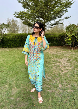 Aquamarine Co Ord Sets for Women
