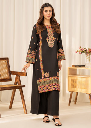 Black Kurta Set for Women
